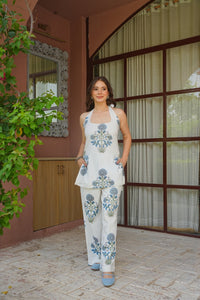 Blue Butta Co-ord Set - hero front view