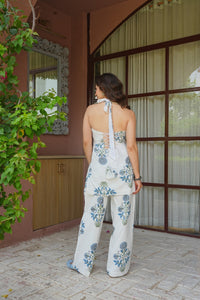 Blue Butta Co-ord Set - back view