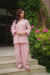 Soft Pink Era Farshi Set - front alternate 2