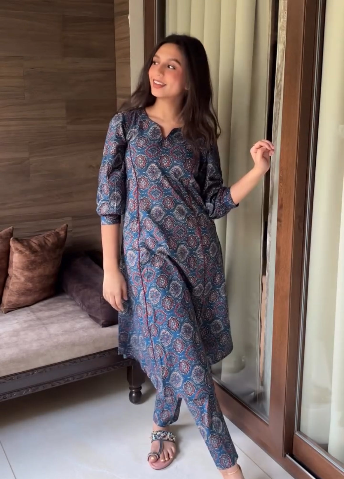 AJRAKH CO-ORD SET
