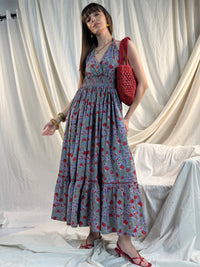 BOHO FLORAL DRESS