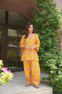 Marigold Farshi Salwar Set