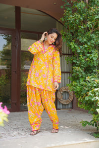 Marigold Farshi Salwar Set