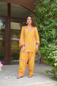 Marigold Farshi Salwar Set