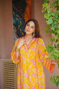 Marigold Farshi Salwar Set