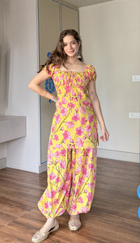 Jasmine Balloon Pants Set