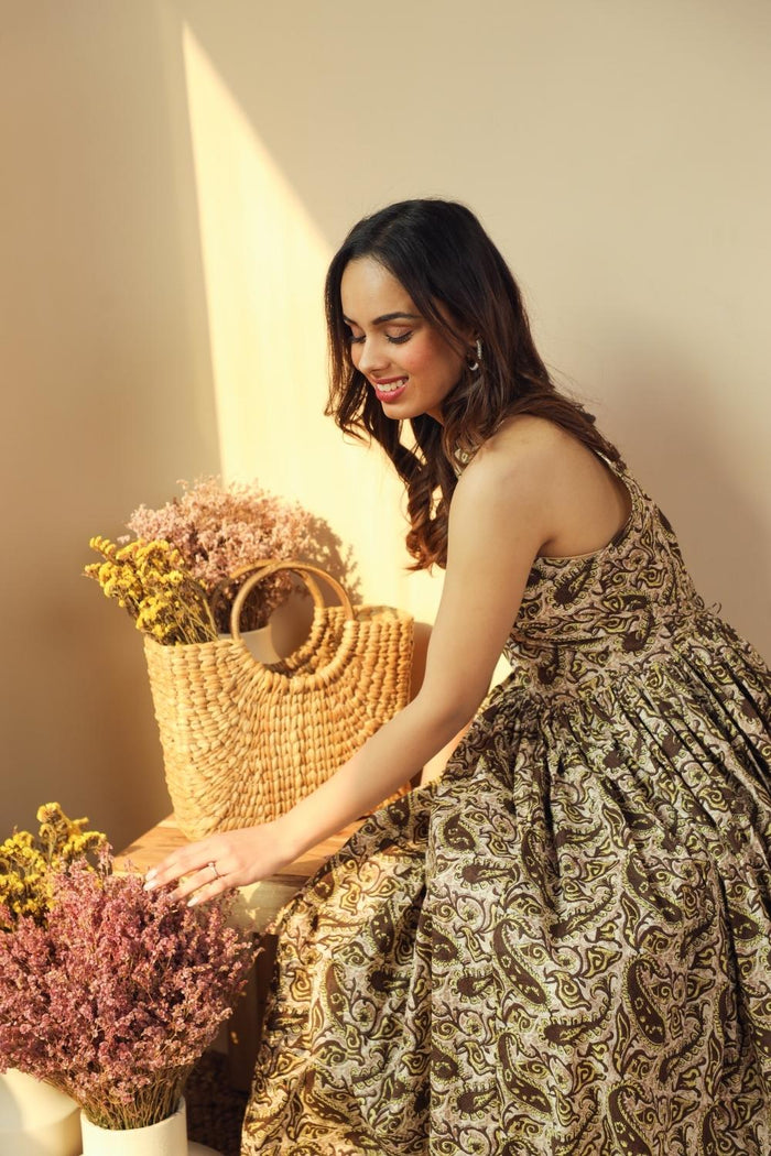 Paisley Maxi Dress