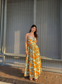 Sunflower Cut out Dress