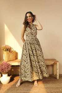 Paisley Maxi Dress